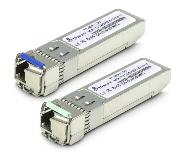 ExtraLink SFP+ 10G+ WDM 10Gbps jednomodowy 20km LC PARA - 1543009 - zdjęcie